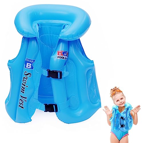 Optifit Swimming Jacket Kid Life Vest for Kids 5-8 Years, Swimming Floats for for Swiming Training, Baby Safety Swim Aid with Multiple Inflatation Valves Optifit Swimming Jacket Kid Life Vest for Kids 5-8 Years, Swimming Floats for for Swiming Training, Baby Safety Swim Aid with Multiple Inflatation Valves